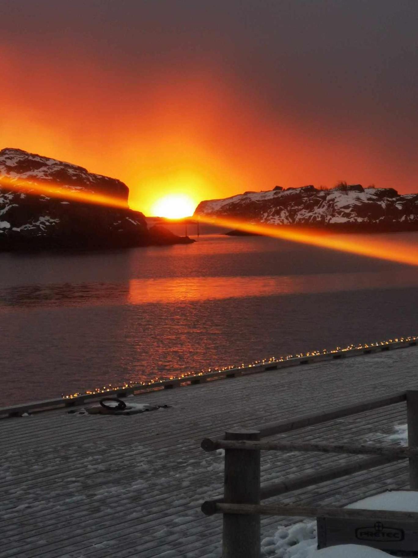 Kaikanten Rorbuer Sennesvik Dış mekan fotoğraf